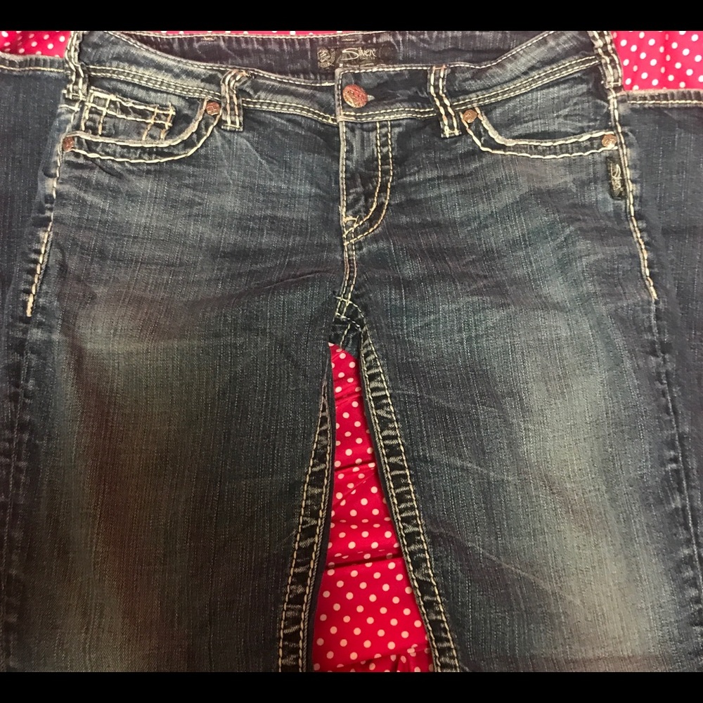 Silver Suki jeans
